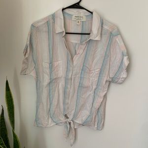 Cloth & Stone SS Button Down